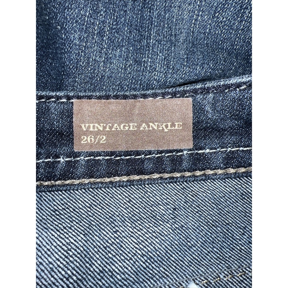 Vintage America Pants Women's Size 26/2 Vintage Ankle Blue Jeans - Picture 5 of 6